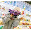 Сумка поясна, бананка, рожева П2135