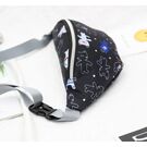 Сумка поясна, бананка, рожева П2135