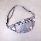 Сумка поясна, бананка, сіра П2136 Сумка поясна, бананка, сіра П2136