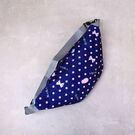 Сумка поясная, бананка, синяя П2140 Сумка поясная, бананка, синяя П2140