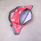 Сумка поясная, бананка, розовая П2144 Сумка поясная, бананка, розовая П2144