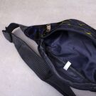 Сумка поясная, бананка, синий черный П2147