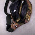 Сумка поясна, бананка, синя камуфляж П2149