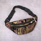 Сумка поясна, бананка, синя камуфляж П2149