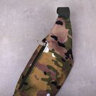 Сумка поясна, бананка, синя камуфляж П2149