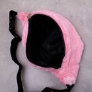 Сумка поясна, бананка, плюшева, П2156