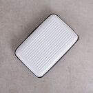 Алюминиевая визитница RFID, белая П2158