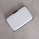Алюминиевая визитница RFID, белая П2158