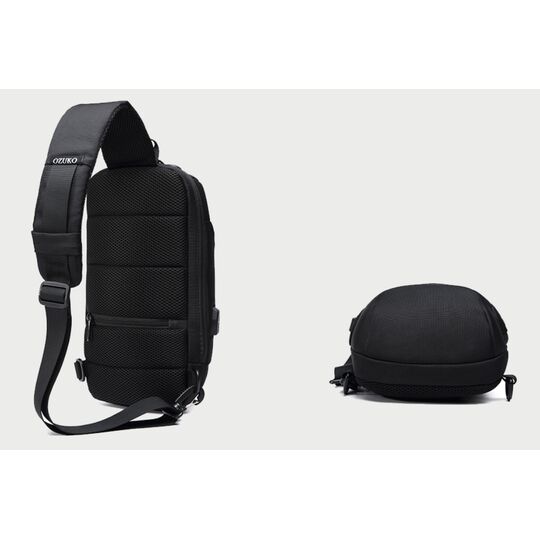 Мужская сумка слинг OZUKO, камуфляж П2168