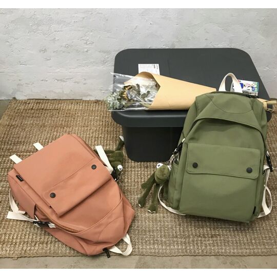 Женский рюкзак, коричневый П2172