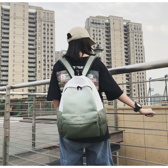 Жіночий рюкзак, зелений П2176