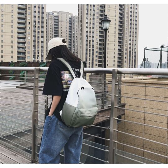 Жіночий рюкзак, зелений П2176