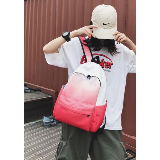 Жіночий рюкзак, червоний П2177