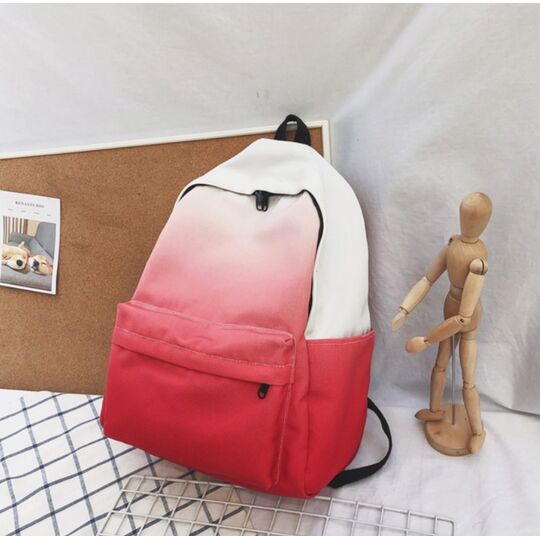 Жіночий рюкзак, червоний П2177