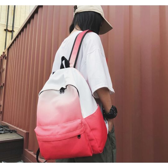 Жіночий рюкзак, червоний П2177