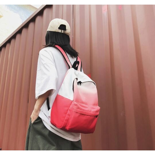 Жіночий рюкзак, червоний П2177