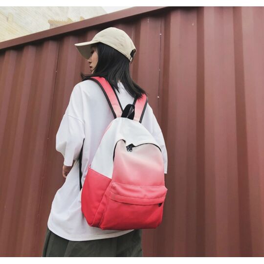 Жіночий рюкзак, червоний П2177