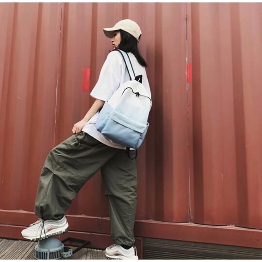 Женский рюкзак, синий П2178