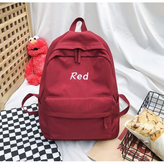 Жіночий рюкзак, червоний П2179