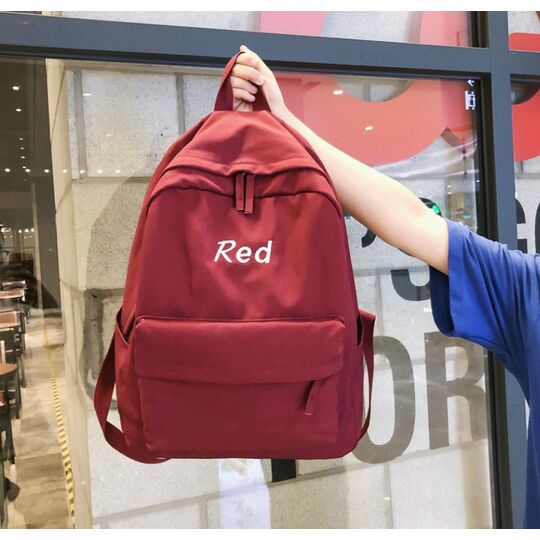 Жіночий рюкзак, червоний П2179