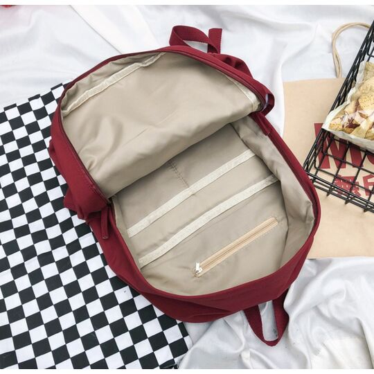 Жіночий рюкзак, червоний П2179