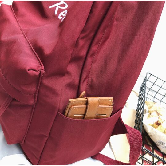 Жіночий рюкзак, червоний П2179