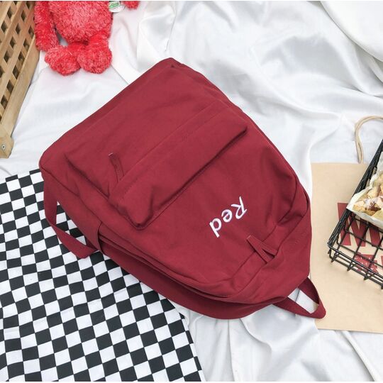 Жіночий рюкзак, червоний П2179