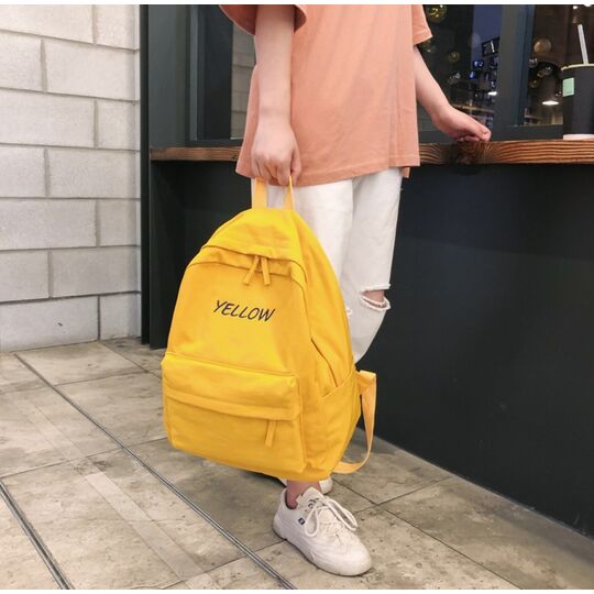 Жіночий рюкзак, жовтий П2180