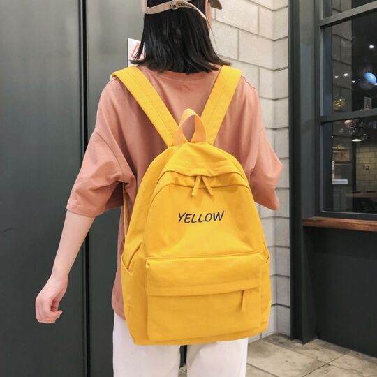 Жіночий рюкзак, жовтий П2180
