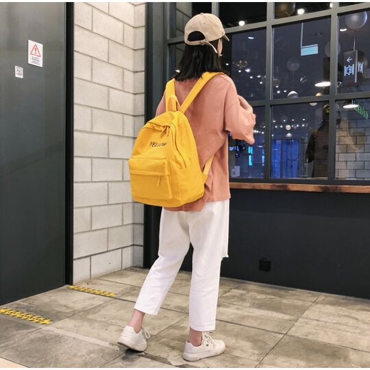 Жіночий рюкзак, жовтий П2180