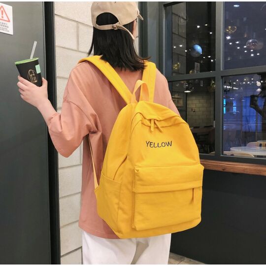 Жіночий рюкзак, жовтий П2180