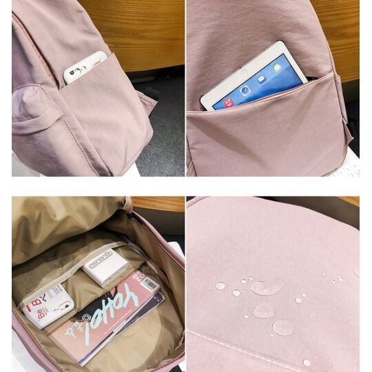 Женский рюкзак, красный П2182