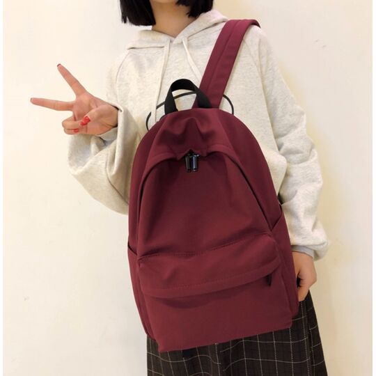 Женский рюкзак, красный П2182