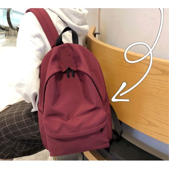 Женский рюкзак, красный П2182