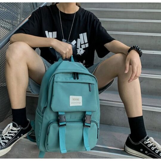 Жіночий рюкзак, синій П2188