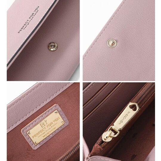 Жіночий гаманець WEICHEN, жовтий П2195