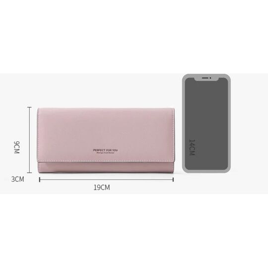 Жіночий гаманець WEICHEN, жовтий П2195