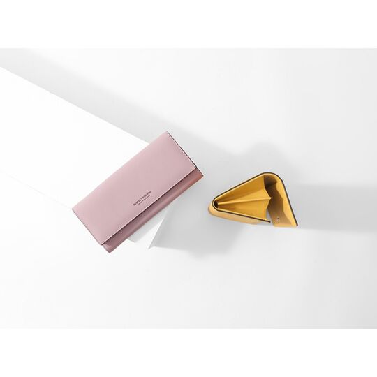 Жіночий гаманець WEICHEN, жовтий П2195