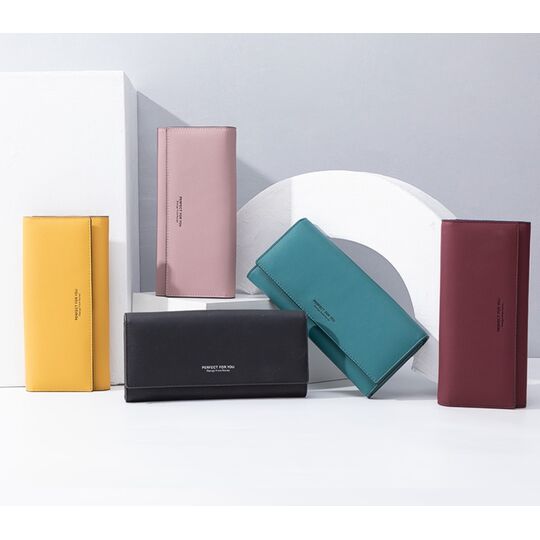 Жіночий гаманець WEICHEN, жовтий П2195