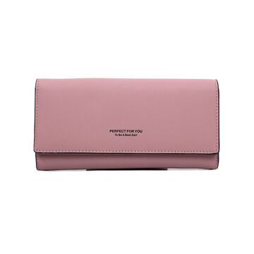 Жіночий гаманець WEICHEN, рожевий П2196