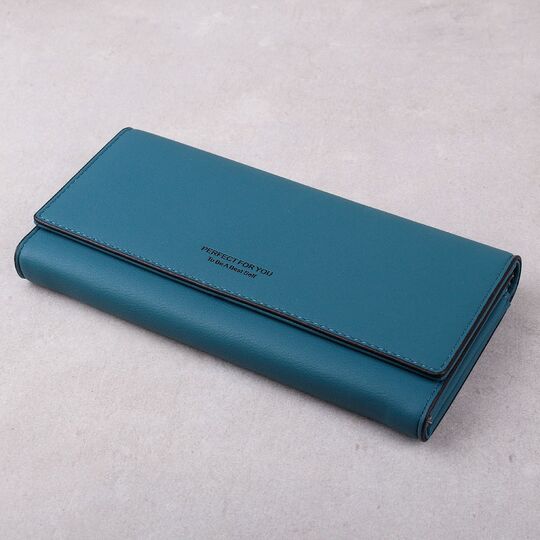 Жіночий гаманець WEICHEN, синій П2197
