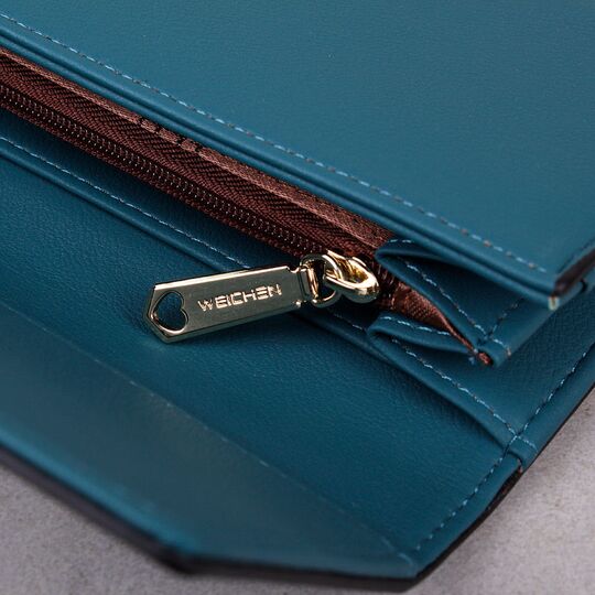 Жіночий гаманець WEICHEN, синій П2197