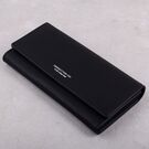 Жіночий гаманець WEICHEN, чорний П2198