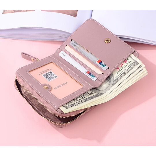 Гаманець жіночий WEICHEN, червоний П2203