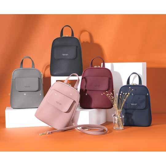 Женский рюкзак WEICHEN, черный П2211