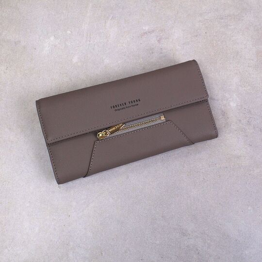 Жіночий гаманець WEICHEN, сірий П2221
