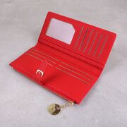 Жіночий гаманець WEICHEN, червоний П2223
