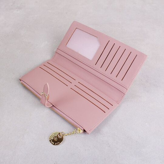 Женский кошелек WEICHEN, розовый П2225