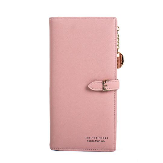 Жіночий гаманець WEICHEN, рожевий П2225