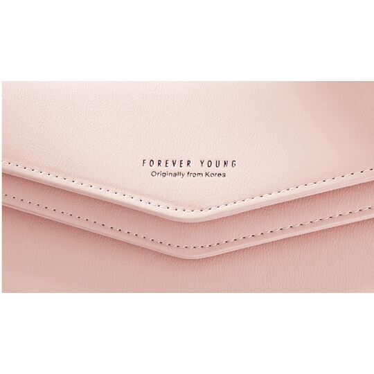 Жіночий гаманець WEICHEN, рожевий П2227 Жіночий гаманець WEICHEN, рожевий П2227